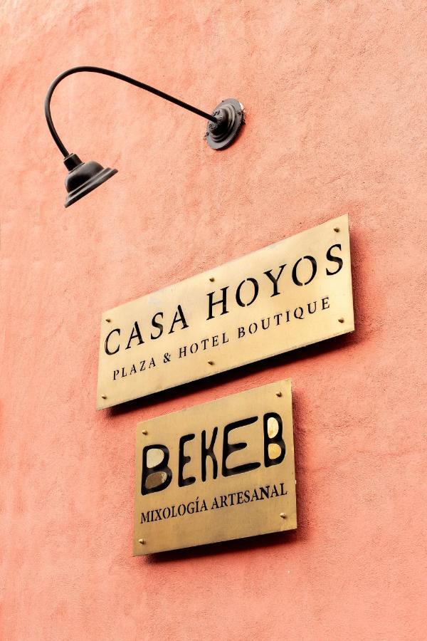 Casa Hoyos - Hotel Boutique Альенде Экстерьер фото